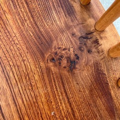 坂2602-788 レプリカ 刻印なし ジョージ・ナカシマ ラウンジアームチェア キズ汚れ有り 本家の価格1.340.000円相当の画像