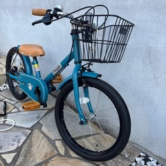 【美品】People（ピープル） 自転車 18インチ キッズサイクルの画像