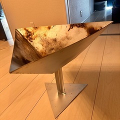 自作焚き火台の画像