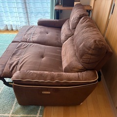 電動リクライニングソファ　Bassoの画像