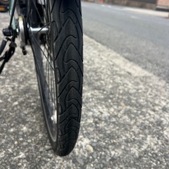 🉐562🉐バッテリー長持ち🉐🉐 パナソニック700×38C電動自転車🈹現車確認🉑の画像