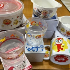 新品未使用　アンパンマン　食器　ポケモンコップ　子供　食器　セットの画像