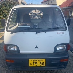 三菱軽トラ　車検ありの画像