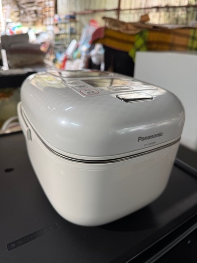 パナソニック 炊飯器 3合 一人暮らし 可変圧力IH Wおどり炊き 豊穣ホワイト SR-JW058-W