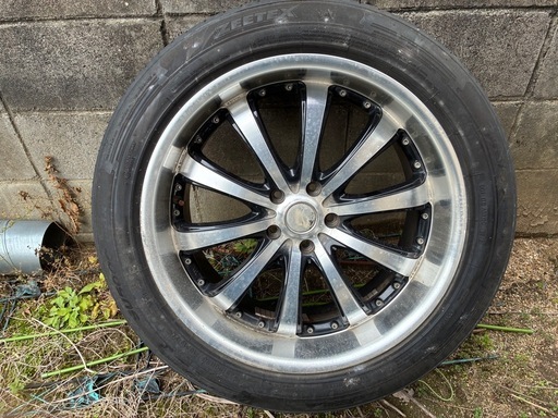 ロクサーニ　タイヤ、ホイル4本セット　245/50R20 レクサスRX450 ハリヤーに