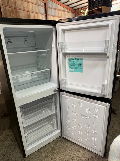 ハイアール｜Haier  冷蔵庫 Global Series ブラック JR-NF148B-K [148L /2ドア /右開きタイプ]