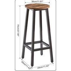 2脚セット■高さ70cm ハイチェアの画像