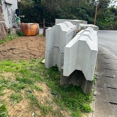 トンブロック枠　2個　　　トンブロック7個の画像