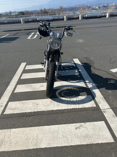 SR400 スカチューンアップハンドル車検対応