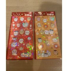 （全国送料無料）[9個まとめて]ラブブ　コカコーララブブ 缶バージョン ＋Big into Energy 「LOVE」（赤）、【すみっコぐらし ばんざいゴムひも付きマスコット5種】、新品未開封：ちいかわ　シール2種の画像