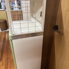 米びつ付き棚の画像