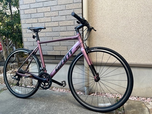 GIANT FORMA 2023 ジャイアント　ピンク紫　使用極小ほぼ新品自転車700クロスバイク