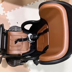 自転車の子供用のシートの画像