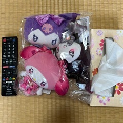 クロミ マイメロディミラクル★ウィッチーズぬいぐるみ 全3種コンプリートの画像