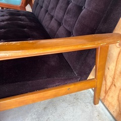 訳あり　カリモク　ソファーの画像