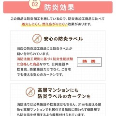 遮光カーテン 1級 防炎 グレーの画像