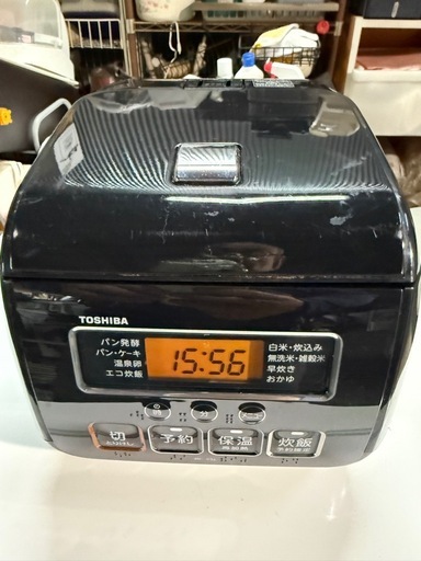 東芝RC-5SL-K 炊飯器 ブラック [3合 /マイコン]