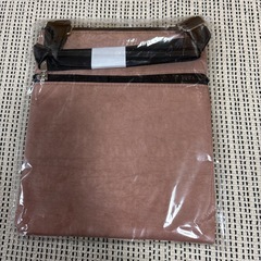 【新品・未使用】3ポケット多機能ポシェット（ブラウン）｜阿波座駅 徒歩4分の画像