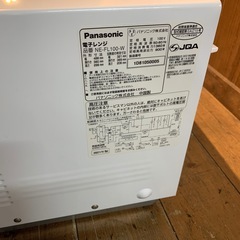 Panasonic 電子レンジ　NE-FL100 2021年製の画像