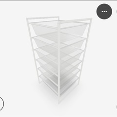 2/20まで受け取り希望IKEA衣装ケース6段×2の画像