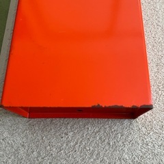 ヴィンテージ(オレンジ) 　郵便ポスト　手渡し希望の画像