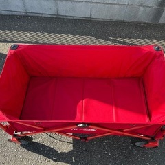 《使用1回のみ》　Coleman アウトドアワゴン　(レッド) コールマンの画像