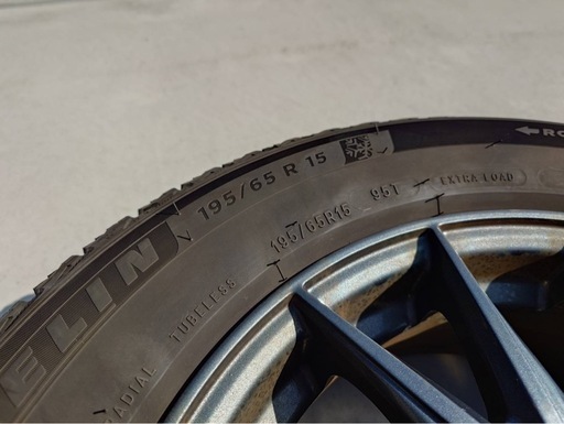 ミシュラン　タイヤホイール　195/65r15