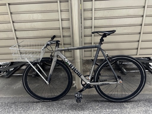自転車　ピストバイク　cinelli mash bolt