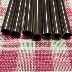 ステンパイプ　7本　（ステンレスパイプ）の画像