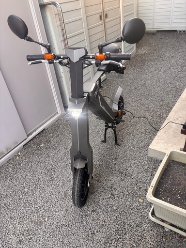 AK-1 折りたたみ電動バイク グレー多少の値段交渉可