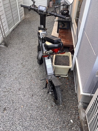 AK-1 折りたたみ電動バイク グレー多少の値段交渉可