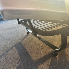 折り畳みベッド マットレス セット 不揃い　の画像