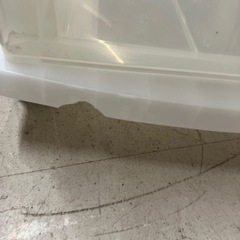 W2602-0725 組立式　ユニフィット3段ラック　キャスター付き　キズ汚れ有りの画像