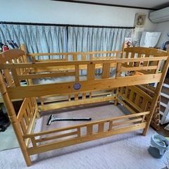 2段ベット   (木製)の画像