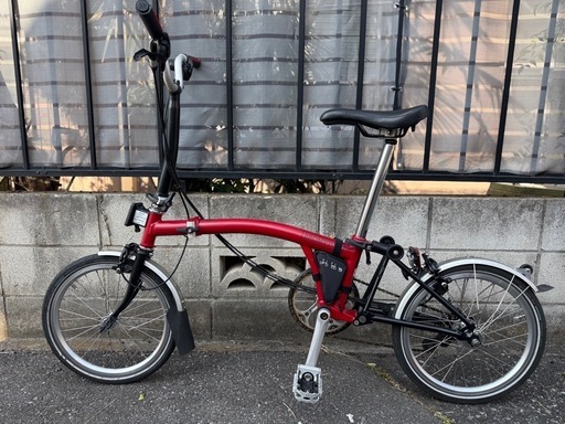 BROMPTON C Line Explore (M6L)ハウスレッドカスタム有