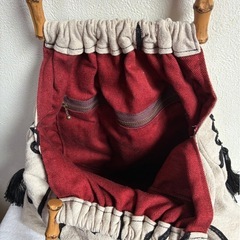 (未使用品)義母のお手製手さげバッグ♪の画像