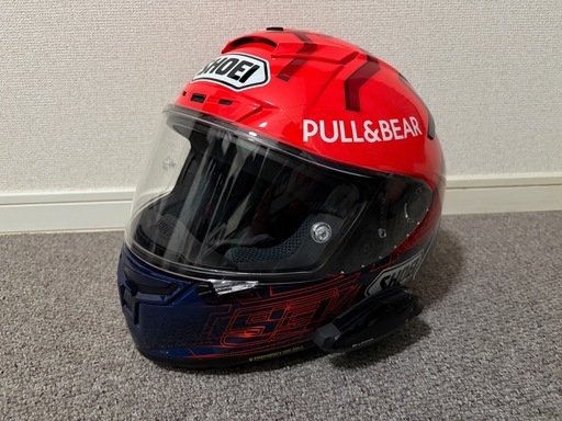 SHOEI X14 MARQUEZ6 B+COM SB6X付き！ 即日発送！