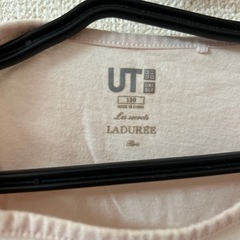 子ども服　130 ユニクロ　ハートの画像