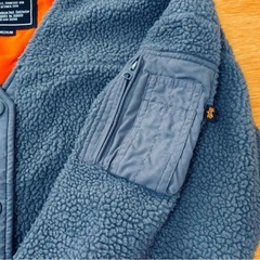 アルファインダストリーボアジャケット 新品の画像