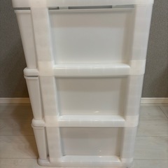 [無料]衣装ケース(3段)の画像