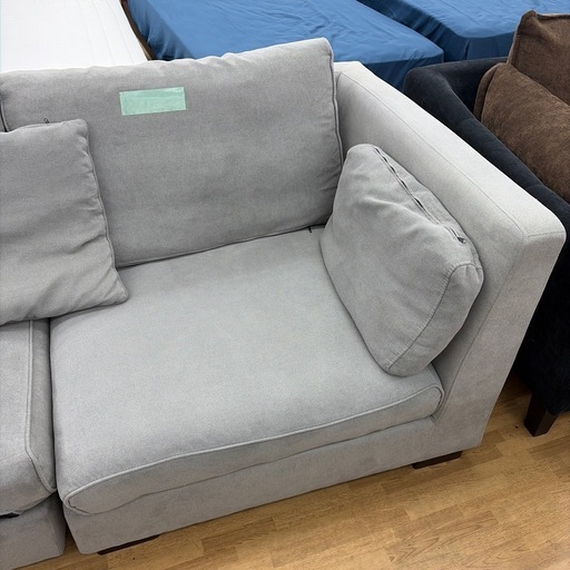 【ドリーム川西店御来店】☆ジモティー見たよ♪割引☆ レイコージャパン　オットマン付き2Pソファ 【99560000052704】 中古】川西市のソファを格安/激安/無料であげます・譲ります｜ジモティー