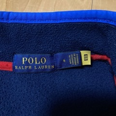 ポロ　ラルフローレン　フリースジャケットの画像