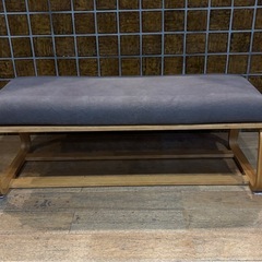 引取限定 MUJI 無印良品 テーブル チェア ベンチ 4点 セット の画像