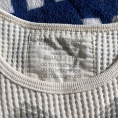 ワッフル生地　ロンTの画像