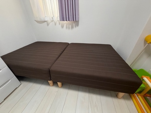 分割式シングルベッド