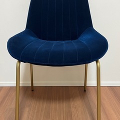 IKEA FILSBACK 紺　中古品の画像