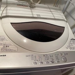 TOSHIBA洗濯機セットの画像