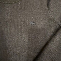 ラコステ　メンズネイビートレーナーの画像