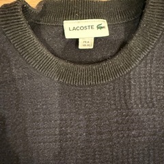 ラコステ　メンズネイビートレーナーの画像