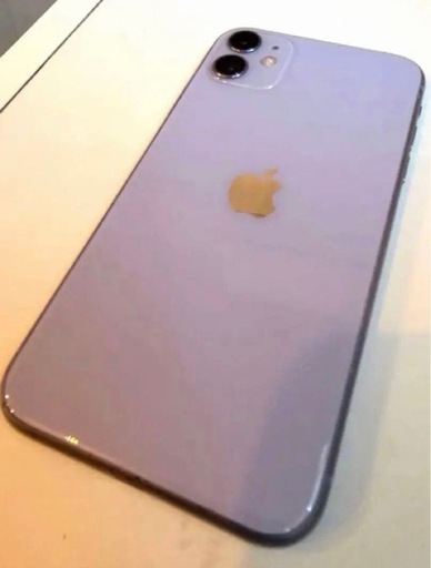 iPhone11 64GB パープル SIMフリー Apple確認済　ケース無料